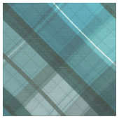 Vibrierendes u. modernes aquamarines kariertes stoff (Nahaufnahme)