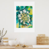 Viburnum-Blüten Poster (Küche)