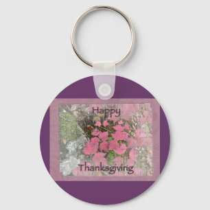 Viburnum Fall Foliage Happy Thanksgiving Items Schlüsselanhänger