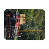 Vic32 Puffer Boat in Crinan Canal Basin, Schottlan Magnet (Horizontal)