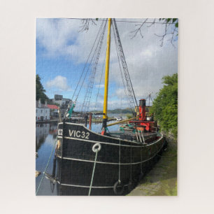 Vic32 Puffer Boat in Crinan Canal Basin, Schottlan Puzzle