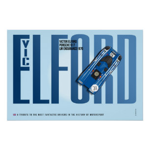 Vic Elford P 917 Tribute Poster