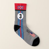 VIC-RACING-SOCKS 1971 SOCKEN (Rechts - Außen)
