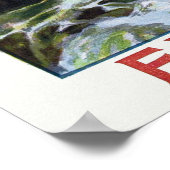 Vic-sur-Cère France Vintage Travel Poster 1910 (Ecke)