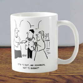 Vicar bei Wedding sagt Bridegroom, dass er "Ich tu Kaffeetasse