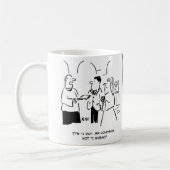 Vicar bei Wedding sagt Bridegroom, dass er "Ich tu Kaffeetasse (Links)