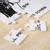 Vicar & Bridegroom bei der Hochzeitsheirat-Zeremon Puzzle (Seite)