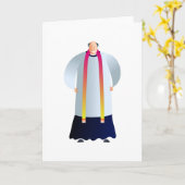 Vicar Karte (Gelbe Blume)