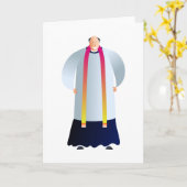 Vicar Karte (Gelbe Blume)
