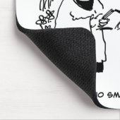 Vicar sagt, es gibt keinen kleinen Print-Cartoon Mousepad (Ecke)
