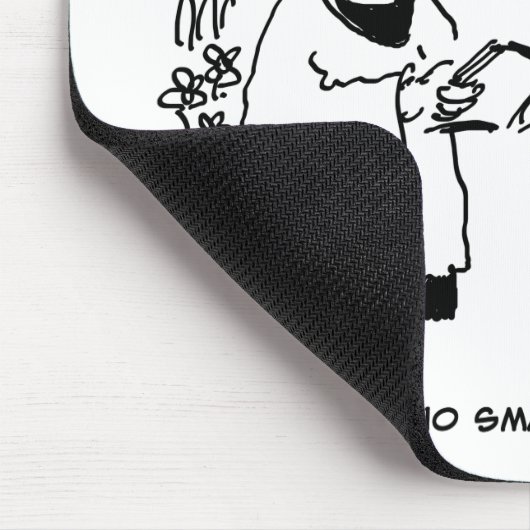 Vicar sagt, es gibt keinen kleinen Print-Cartoon Mousepad (Ecke)