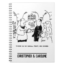 Vicar sagt, es gibt keinen kleinen Print-Cartoon