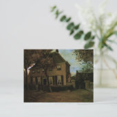 Vicarage at Nuenen (F182) Van Gogh Fine Art Postkarte (Stehend Vorderseite)