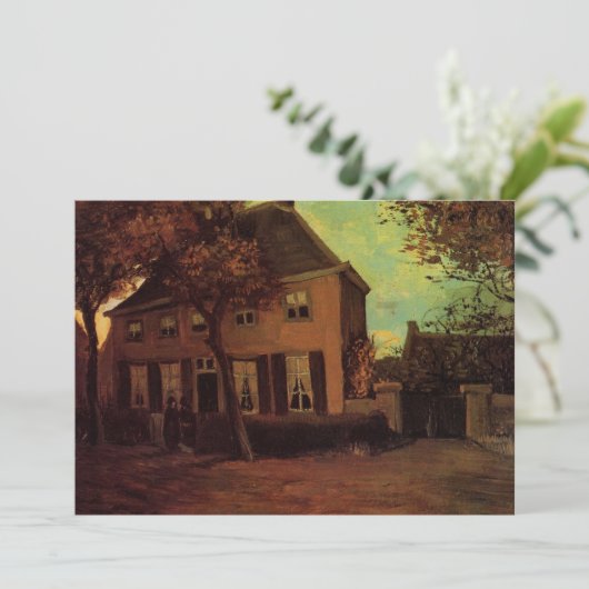 Vicarage in Nuenen von Vincent van Gogh (Stehend Vorderseite)