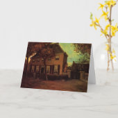 Vicarage in Nuenen von Vincent van Gogh Karte (Gelbe Blume)