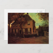 Vicarage in Nuenen von Vincent van Gogh Postkarte (Vorne/Hinten)