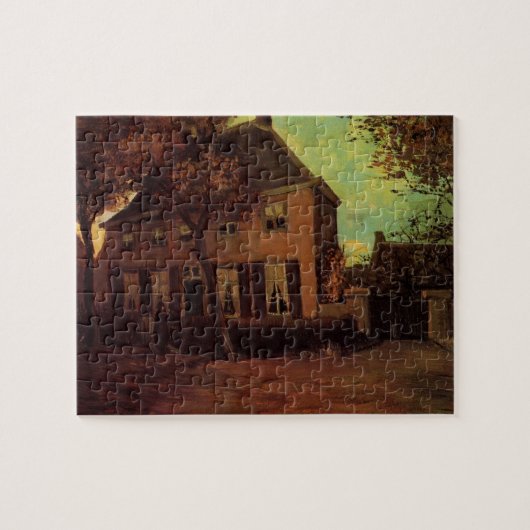Vicarage in Nuenen von Vincent van Gogh Puzzle (Horizontal)