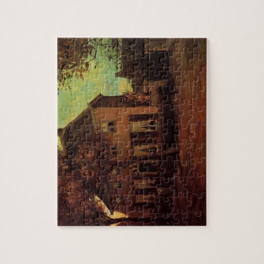 Vicarage in Nuenen von Vincent van Gogh Puzzle (Vertikal)