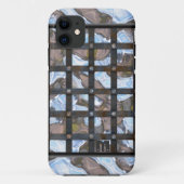 Vicegate Modern Chic Monogram Case-Mate iPhone Hülle (Rückseite)