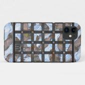 Vicegate Modern Chic Monogram Case-Mate iPhone Hülle (Rückseite (Horizontal))