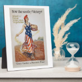 Viceggarden Liberty Sow Samen Weltkrieg Propaganda Fotoplatte (Seite)