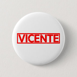 Vicente Briefmarke Button