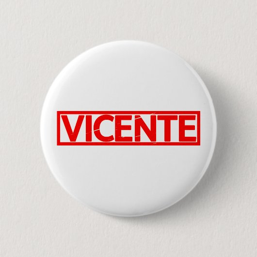 Vicente Briefmarke Button (Vorderseite)