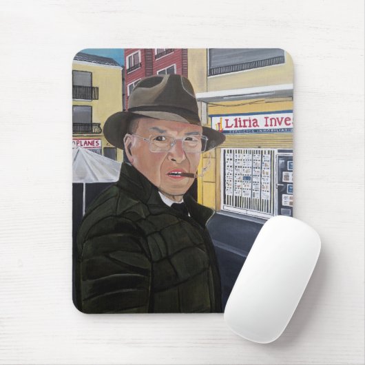 Vicente Castellano Benci Gemälde von Alfred Fox Mousepad (Mit Mouse)