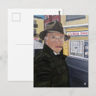 Vicente Castellano Benci Gemälde von Alfred Fox Postkarte