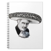 Vicente Fernandez Sombrero Zeichnend Notizblock (Vorderseite)