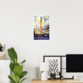 Vicenza Italien Vintage Reise Poster (Heimbüro)