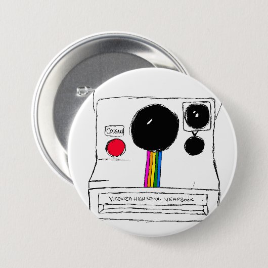 Vicenza-Jahrbuch Button (Vorne & Hinten)