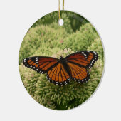 Viceroy Butterfly Schöne Naturfotografie Keramikornament (Links)
