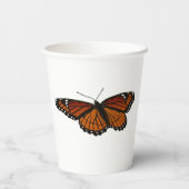 Viceroy Butterfly Schöne Naturfotografie Pappbecher (Rückseite)