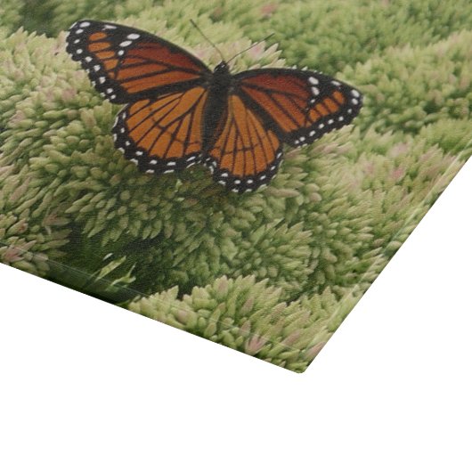Viceroy Butterfly Schöne Naturfotografie Schneidebrett (Ecke)