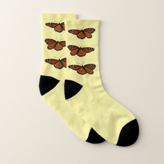 Viceroy Butterfly Schöne Naturfotografie Socken (Paar)
