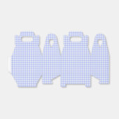 Vichy Bleu Geschenkschachtel (Ungefaltet)