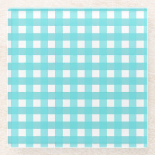 Vichy Bleu Glasuntersetzer