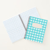 Vichy Bleu Notizblock (Innenseite)