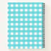 Vichy Bleu Notizblock (Rückseite)