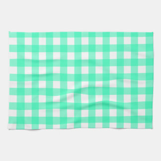 Vichy Bleu Turquoise Geschirrtuch