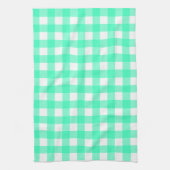 Vichy Bleu Turquoise Geschirrtuch (Vertikal)