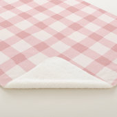 Vichy checkered blanket. sherpadecke (3/4)