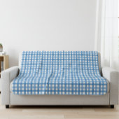 Vichy Checkered Blanket Sherpadecke