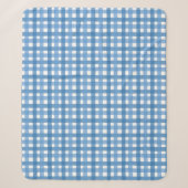 Vichy Checkered Blanket Sherpadecke (Vorderseite)