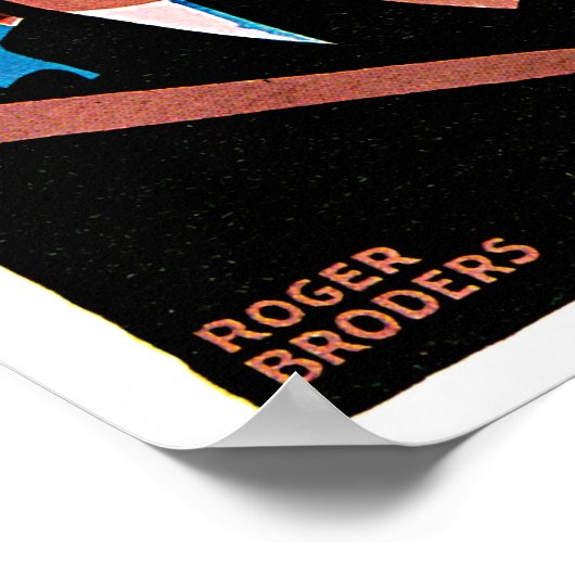 Vichy Comite Des Fetes ~ Frankreich Art Poster (Ecke)