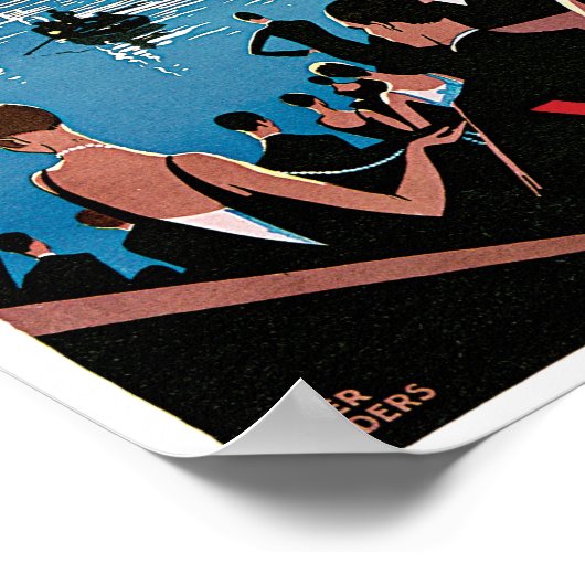 Vichy: Comite Des Fetes Poster (Ecke)