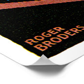 Vichy, comite des fetes Vintage Travel Poster (Ecke)