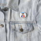 Vichy französischer As-Medaillenknopf Button (Beispiel)