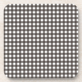 Vichy Gris anthrazit Getränkeuntersetzer